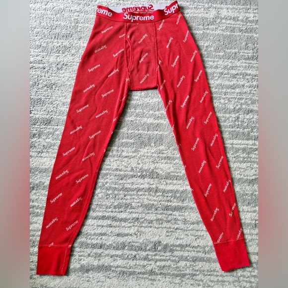 Supreme x Hanes Thermal Long Underwear - Picture 1 of 5
